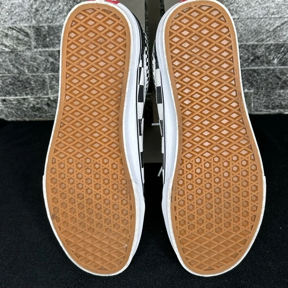 Vans Old Skool Blk/Wht Mix Check - M9.5W11